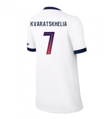 Paris Saint-Germain Khvicha Kvaratskhelia #7 Replika Bortatröja Damer 2026-27 Kortärmad